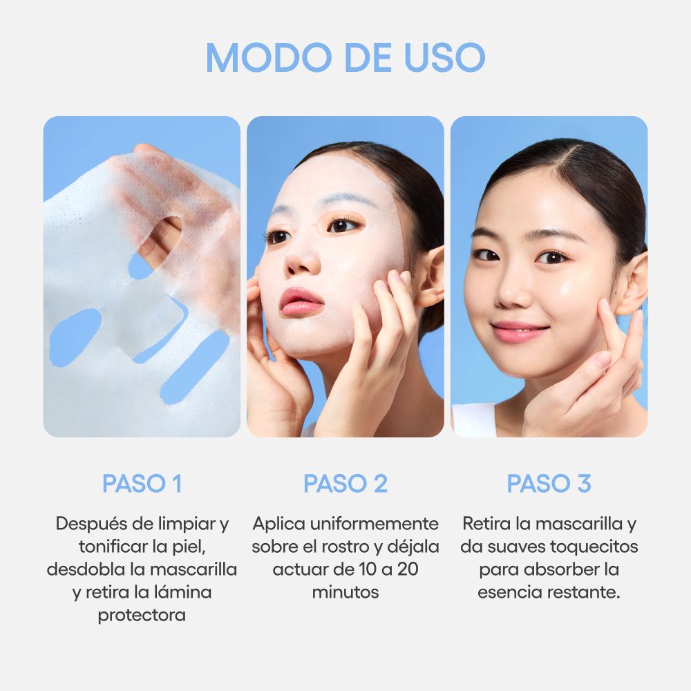 CREAM SKIN MILKY HYDRATION SHEET MASK (MASCARILLA FACIAL HIDRATANTE Y CALMANTE)